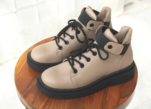Leather Women Boots Footwear
